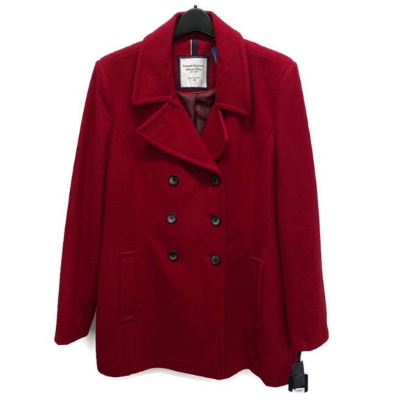 Tommy Hilfiger Wool Peacoat